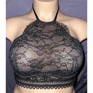 34DD BLACK LACE VICTORIA'S SECRET CAMI BRALETTE